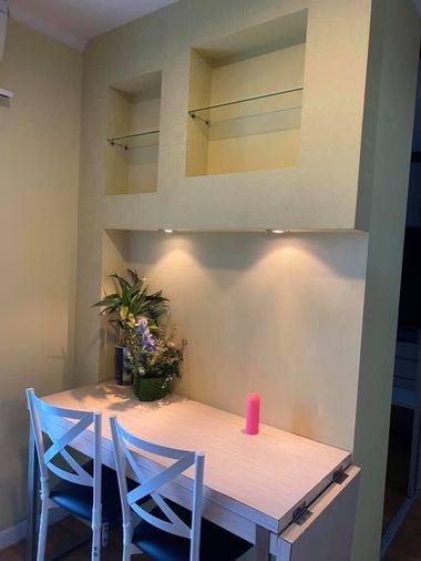 รูป 📣ให้เช่าคอนโด Lumpini Place Rama 4 - Kluaynamthai (BTS เอกมัย) เฟอร์ครบ @onestepliving - รูปที่ 7/9