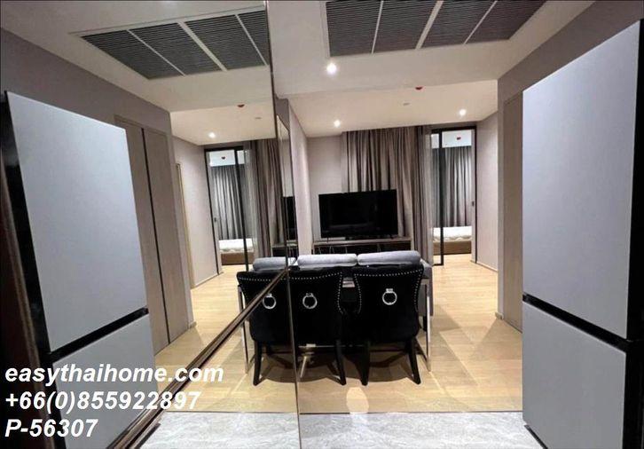 รูป P-56307 ให้เช่า  แอชตัน อโศก - พระราม 9  | 37 ตร.ม. | ชั้น 16 | วิวเมือง | เฟอร์นิเจอร์ครบ  | Line Id: @easythaihome | 085-592-2897 - รูปที่ 4/10