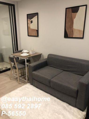 รูป 🔥 คอนโดใกล้ BTS บางจาก ให้เช่า! Plum Condo Sukhumvit 97.1 [P-56550] 1 ห้องนอน ชั้น 8 | Line@easythaihome 085-592-2897 - รูปที่ 2/10