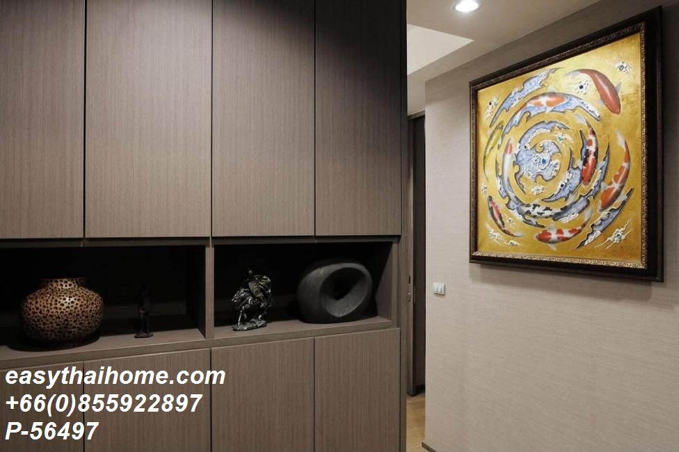 รูป P-56497 ให้เช่า เดอะ ดิโพลแมท สาทร  | วิวเมือง | ชั้น 16 | 45 ตร.ม. | เฟอร์นิเจอร์ครบ  | ที่จอดรถ 1 คัน | Line ID: @easythaihome | 085-592-2897 - รูปที่ 8/12