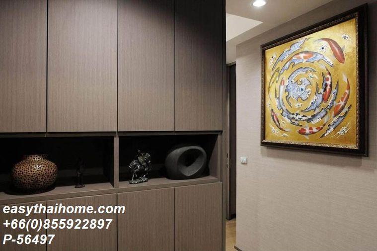 รูป P-56497 ให้เช่า เดอะ ดิโพลแมท สาทร  | วิวเมือง | ชั้น 16 | 45 ตร.ม. | เฟอร์นิเจอร์ครบ  | ที่จอดรถ 1 คัน | Line ID: @easythaihome | 085-592-2897 - รูปที่ 8/12