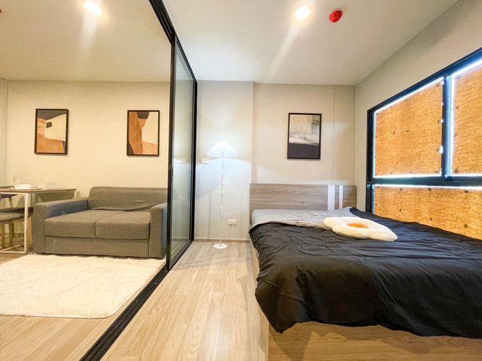 รูป 🔥 คอนโดใกล้ BTS บางจาก ให้เช่า! Plum Condo Sukhumvit 97.1 [P-56550] 1 ห้องนอน ชั้น 8 | Line@easythaihome 085-592-2897 - รูปที่ 1/10
