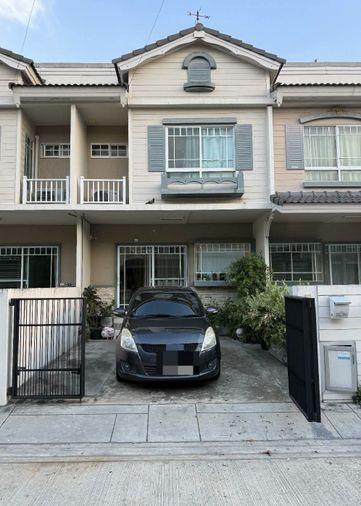 รูป 🏘ให้เช่า ทาวเฮาส์ 2ชั้น หมู่บ้าน villagio 🎉 ✅️2นอน2น้ำ จอด1-2คัน🔻 🎉  🚙ทางด่วนบางนา🚙 🏢อีเกีย ikea magabangna central bangna 🏫มหาลัยเอแบค บางนา - รูปที่ 1/4