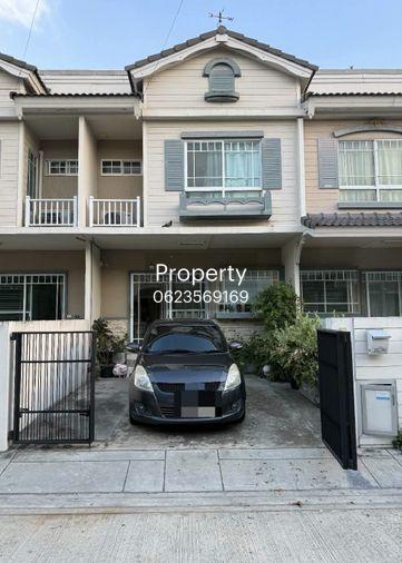 รูป 🏘ให้เช่า ทาวเฮาส์ 2ชั้น หมู่บ้าน villagio 🎉 ✅️2นอน2น้ำ จอด1-2คัน🔻 🎉 🚙ทางด่วนบางนา🚙 🏢อีเกีย ikea magabangna central bangna 🏫มหาลัยเอแบค บางนา - รูปที่ 1/4