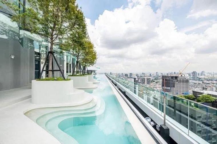 รูป 1 ห้องนอน | 1 ห้องน้ำ | MRT Phetchaburi | 32 ตร.ม. | 22,000 บาท/เดือน | ชั้น 22 — Life Asoke Rama 9 Asoke-Rama 9 - รูปที่ 3/5