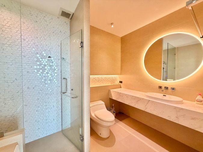 รูป ให้เช่า คอนโดหรูริมหาดบางแสน Casalunar Paradiso ชั้น 8 ห้องใหญ่ 94 ตร.ม. Single Corridor ส่วนตัวสุดๆ - รูปที่ 12/26