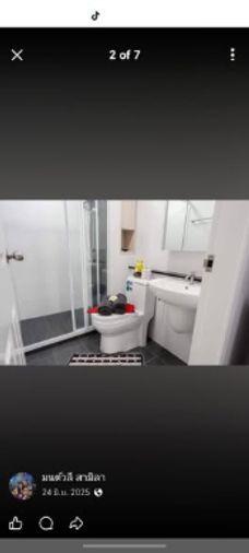 รูป 1 ห้องนอน | 1 ห้องน้ำ | BTS Punnawithi | 33 ตร.ม. | 12,000 บาท/เดือน | ชั้น 4 — Green Ville Ii Condominium - รูปที่ 2/5