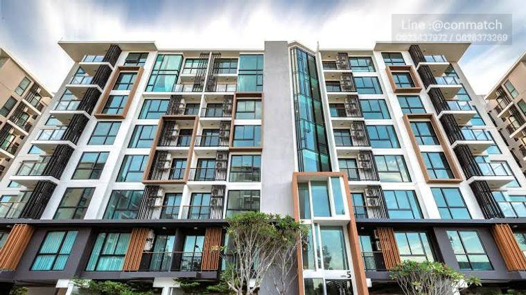 รูป 1 ห้องนอน | 1 ห้องน้ำ | MRT Phra Nang Klao Bridge | 32 ตร.ม. | 11,000 บาท/เดือน | ชั้น 6 — Zelle Rattanathibet Sation กรุงเทพฯ - รูปที่ 1/10