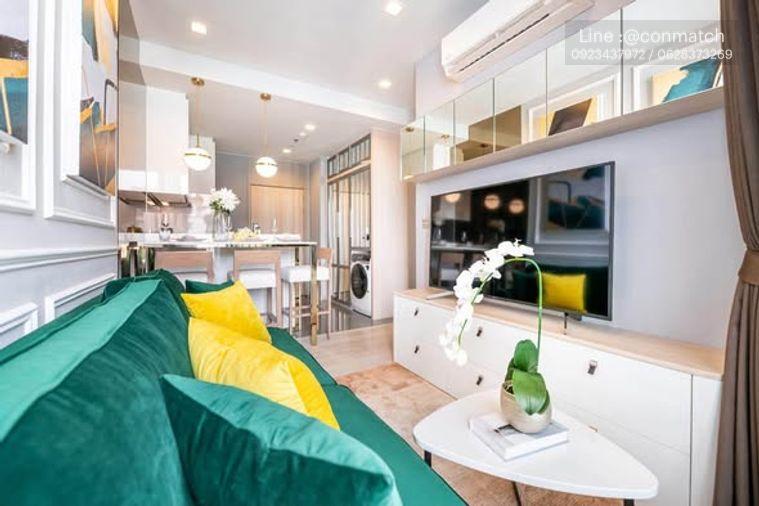 picture 2Bed | 2Bath | BTS Ekkamai | 58sqm | THB 50,000/mo | Fl.19 — M Thonglor 10 Ekkamai - 1/4