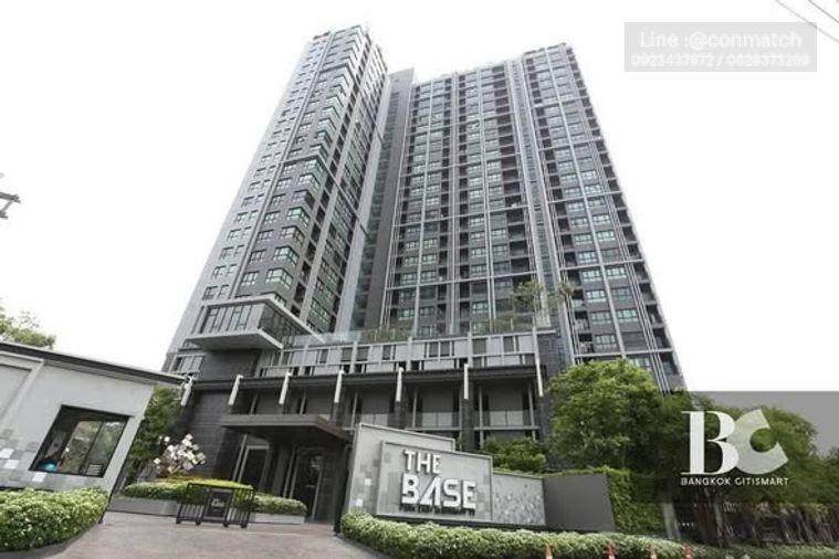 รูป 1 ห้องนอน | 1 ห้องน้ำ | BTS On Nut | 31 ตร.ม. | 14,500 บาท/เดือน | ชั้น 27 — The Base Park East Sukhumvit 77 Sukhumvit 77 - รูปที่ 1/3