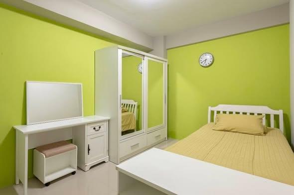 รูป 2 ห้องนอน | 1 ห้องน้ำ | MRT Pink Line Khu Bon | 64 ตร.ม. | 12,000 บาท/เดือน | ชั้น 12 — Kirasup Mansion Ville Khubon - รูปที่ 1/5