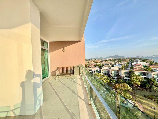 รูป ให้เช่า คอนโดหรูริมหาดบางแสน Casalunar Paradiso ชั้น 8 ห้องใหญ่ 94 ตร.ม. Single Corridor ส่วนตัวสุดๆ - รูปที่ 25/26