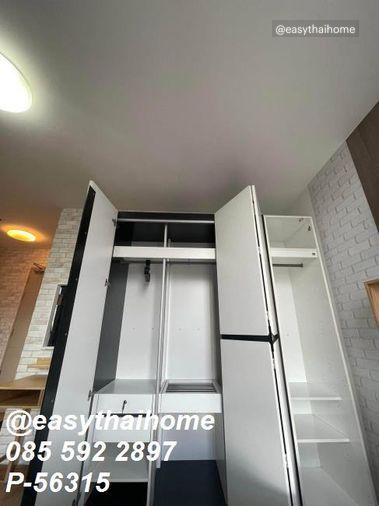 รูป P-56315 ให้เช่าคอนโด Studio 📍Ideo Mix Sukhumvit 103 อาคาร A ชั้น 15 เฟอร์ครบ ใกล้ BTS อุดมสุข! วิวเมือง | Line@easythaihome 085-592-2897 - รูปที่ 3/10
