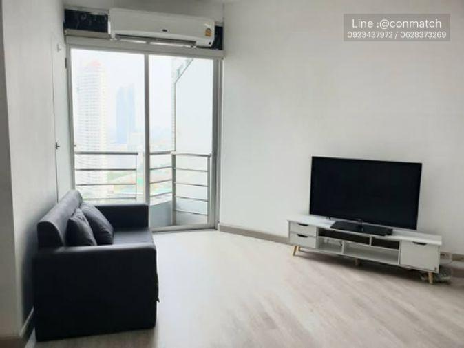 รูป สตูดิโอ | 1 ห้องน้ำ | BTS Krung Thon Buri | 45 ตร.ม. | 14,000 บาท/เดือน | ชั้น 22 — Baan Sathorn Chao Praya กรุงเทพฯ - รูปที่ 3/5