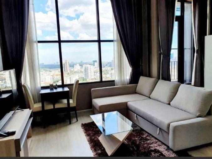 รูป 1 ห้องนอน | 1 ห้องน้ำ | BTS Chong Nonsi | 38 ตร.ม. | 27,000 บาท/เดือน | ชั้น 30 — Knightsbridge Prime Sathorn Sathorn - รูปที่ 2/10