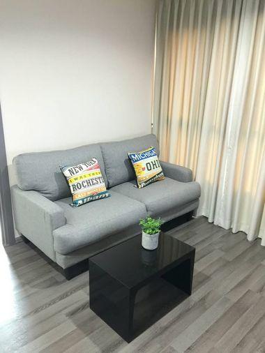 picture 2Bed | 1Bath | BTS On Nut | 50sqm | THB 30,000/mo | Fl.15 — The Base Park East On-nuch - 1/9