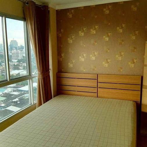 รูป 1 ห้องนอน | 1 ห้องน้ำ | MRT Queen Sirikit National Convention Centre | 35 ตร.ม. | 13,500 บาท/เดือน | ชั้น 21 — Lumpini Place Rama4-Ratchadaphisek R... - รูปที่ 1/4