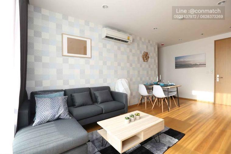 รูป 2 ห้องนอน | 2 ห้องน้ำ | BTS Surasak | 66 ตร.ม. | 35,000 บาท/เดือน | ชั้น 12 — Noble Revo Silom Surasak, Silom, Bangrak, Bangkok - รูปที่ 6/10