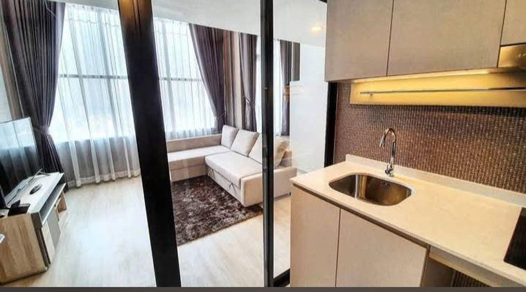 รูป 1 ห้องนอน | 1 ห้องน้ำ | BTS Chong Nonsi | 38 ตร.ม. | 27,000 บาท/เดือน | ชั้น 30 — Knightsbridge Prime Sathorn Sathorn - รูปที่ 1/10