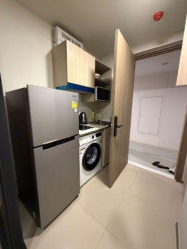รูป 1 ห้องนอน | 1 ห้องน้ำ | BTS Bang Na | 23 ตร.ม. | 9,500 บาท/เดือน | ชั้น 7 — The Muve Bang Na Condo Bangna - รูปที่ 3/4