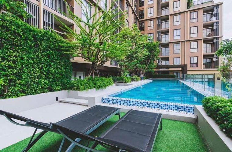 picture 2Bed | 1Bath | BTS On Nut | 41sqm | THB 21,000/mo | Fl.8 — The Tree Onnut Station Bangkok - 2/2