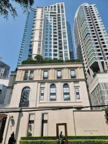 picture 1Bed | 1Bath | BTS Phrom Phong | 54sqm | THB 54,000/mo | Fl.16 — The Diplomat 39 Bangkok - 2/10