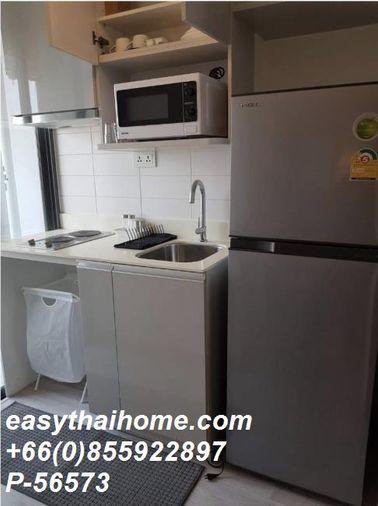 รูป P-56573 ขาย  ไอดีโอ โมบิ สุขุมวิท | ห้องสตูดิโอ | วิวเมือง | ชั้น 17 | 22 ตร.ม. | อาคาร A | เฟอร์นิเจอร์ครบ | Line ID: @easythaihome | 085-592-2897 - รูปที่ 2/5