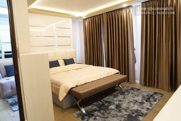 รูป 2 ห้องนอน | 2 ห้องน้ำ | MRT Huai Khwang | 63 ตร.ม. | 35,000 บาท/เดือน | ชั้น 4 — Amaranta Residence กรุงเทพฯ - รูปที่ 3/10