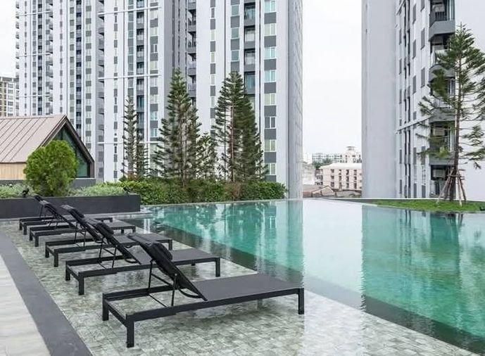 picture 1Bed | 1Bath | MRT Huai Khwang | 30sqm | THB 1,200/mo | Fl.15 — Chapter One Eco Ratchada-Huai Khwang - 7/7