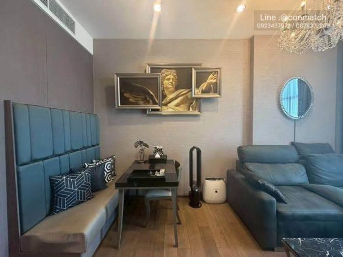 รูป 1 ห้องนอน | 1 ห้องน้ำ | BTS Surasak | 45.5 ตร.ม. | 36,000 บาท/เดือน | ชั้น 16 — The Diplomat Sathorn Sathorn - รูปที่ 2/5