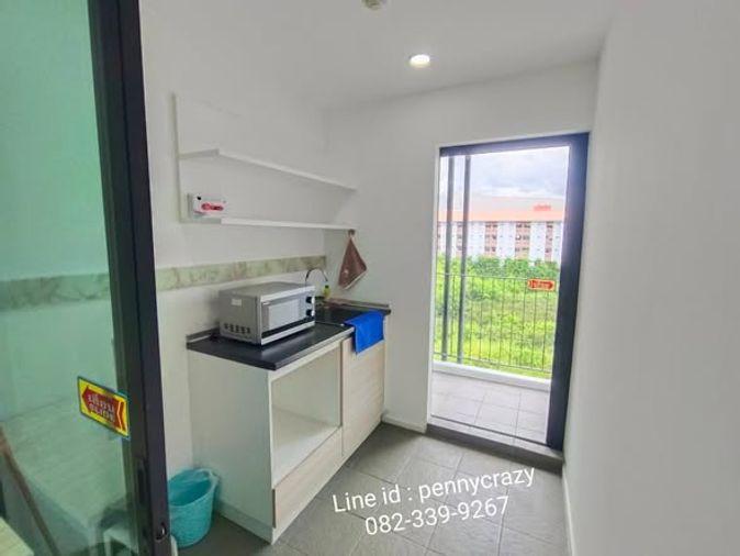 รูป 1 ห้องนอน | 1 ห้องน้ำ | MRT Lat Phrao | 30 ตร.ม. | 6,000 บาท/เดือน | ชั้น 4 — The Midd Condo กรุงเทพฯ - รูปที่ 4/5