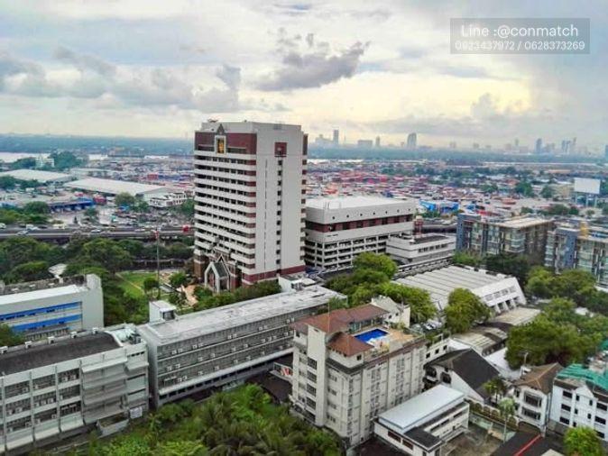 รูป 1 ห้องนอน | 1 ห้องน้ำ | MRT Queen Sirikit National Convention Centre | 35 ตร.ม. | 13,500 บาท/เดือน | ชั้น 21 — Lumpini Place Rama4-Ratchadaphisek R... - รูปที่ 4/4