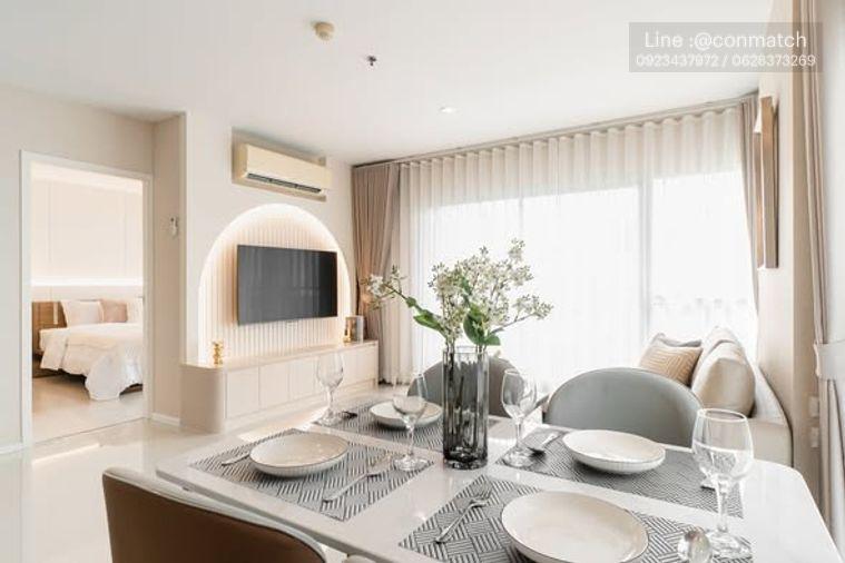 picture 1Bed | 2Bath | MRT Phra Ram 9 | 67sqm | THB 41,000/mo | Fl.7 — Aspire Rama 9 Rama 9 - 1/5