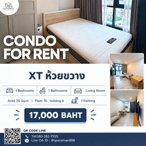 picture 🎯 Condo for Rent: XT Huai Khwang, near MRT Huai Khwang and Huai Khwang Intersection - 1/10