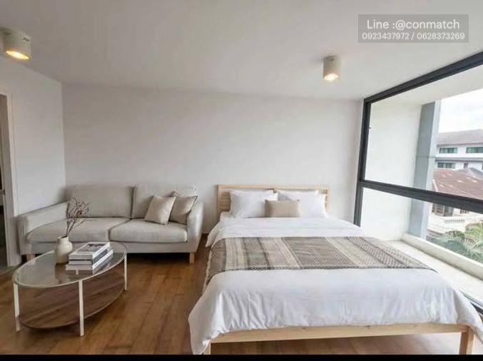 รูป 1 ห้องนอน | 1 ห้องน้ำ | BTS Phra Khanong | 35 ตร.ม. | 17,500 บาท/เดือน | ชั้น 4 — Bangkokfeliz Sukhumvit 69 - รูปที่ 4/5