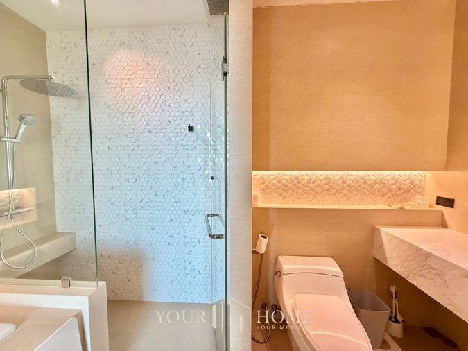 รูป ให้เช่า คอนโดหรูริมหาดบางแสน Casalunar Paradiso ชั้น 8 ห้องใหญ่ 94 ตร.ม. Single Corridor ส่วนตัวสุดๆ - รูปที่ 11/26