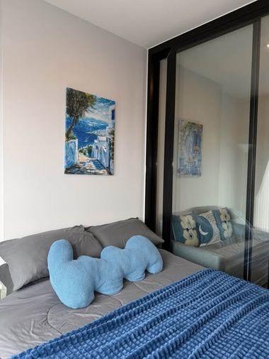 รูป 1 ห้องนอน | 1 ห้องน้ำ | BTS On Nut | 24 ตร.ม. | 14,000 บาท/เดือน | ชั้น 5 — Modiz Sukhumvit 50 Sukhumvit - รูปที่ 2/5