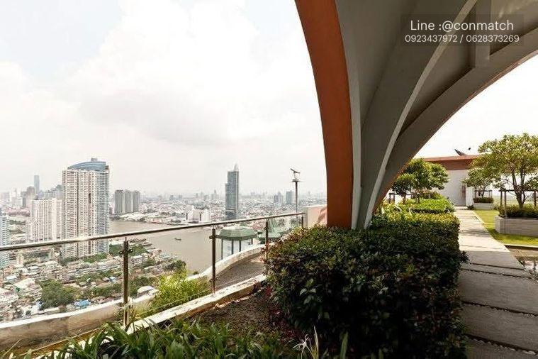 รูป 1 ห้องนอน | 1 ห้องน้ำ | BTS Krung Thon Buri | 52 ตร.ม. | 17,000 บาท/เดือน | ชั้น 7 — Supalai River Resort กรุงเทพฯ - รูปที่ 1/10