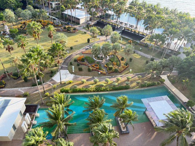 รูป ให้เช่า คอนโดหรูริมหาดบางแสน Casalunar Paradiso ชั้น 8 ห้องใหญ่ 94 ตร.ม. Single Corridor ส่วนตัวสุดๆ - รูปที่ 23/26