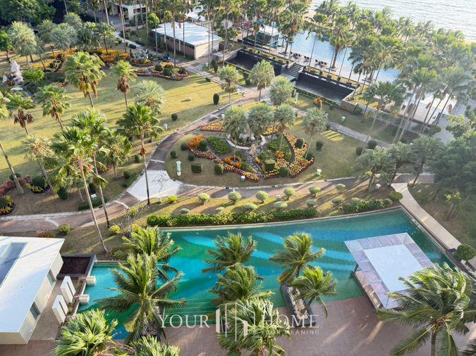 รูป ให้เช่า คอนโดหรูริมหาดบางแสน Casalunar Paradiso ชั้น 8 ห้องใหญ่ 94 ตร.ม. Single Corridor ส่วนตัวสุดๆ - รูปที่ 23/26