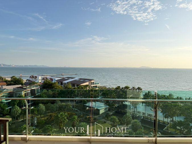 รูป ให้เช่า คอนโดหรูริมหาดบางแสน Casalunar Paradiso ชั้น 8 ห้องใหญ่ 94 ตร.ม. Single Corridor ส่วนตัวสุดๆ - รูปที่ 21/26