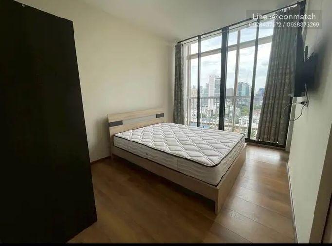 picture 1Bed | 1Bath | MRT Phra Ram 9 | 32sqm | THB 17,500/mo | Fl.11 — Rhythm Asoke Asok - 1/2