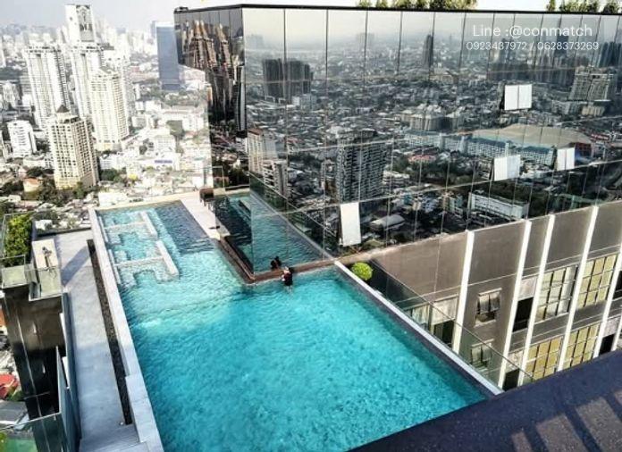 รูป 1 ห้องนอน | 1 ห้องน้ำ | BTS Chong Nonsi | 38 ตร.ม. | 27,000 บาท/เดือน | ชั้น 30 — Knightsbridge Prime Sathorn Sathorn - รูปที่ 9/10