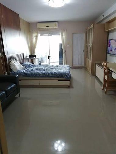 รูป 1 ห้องนอน | 1 ห้องน้ำ | BTS Udom Suk | 34 ตร.ม. | 11,000 บาท/เดือน | ชั้น 16 — City Home Sukhumvit Sukhumvit - รูปที่ 1/5