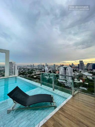 picture 1Bed | 1Bath | BTS Thong Lo | 29.8sqm | THB 26,500/mo | Fl.15 — M Thonglor 10 Thonglor - 3/4