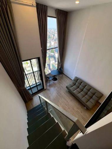 รูป 1 ห้องนอน | 1 ห้องน้ำ | MRT Huai Khwang | 36 ตร.ม. | 25,000 บาท/เดือน | ชั้น 20 — Soho Bangkok Ratchada Huai Khwang - รูปที่ 4/5