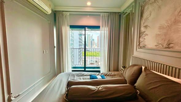 รูป 1 ห้องนอน | 1 ห้องน้ำ | MRT Phetchaburi | 36 ตร.ม. | 21,000 บาท/เดือน | ชั้น 16 — Life Asoke Rama 9 Rama 9 - รูปที่ 3/5