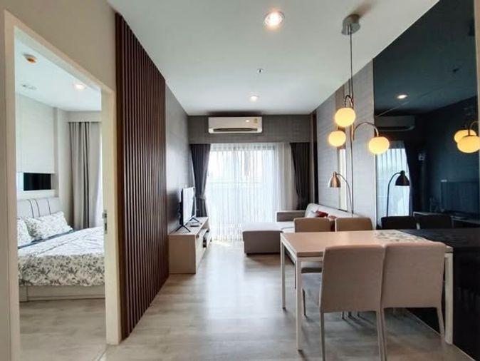 รูป 2 ห้องนอน | 1 ห้องน้ำ | BTS Udom Suk | 51 ตร.ม. | 18,000 บาท/เดือน | ชั้น 9 — Niche Mono Peak Bangna - รูปที่ 4/5