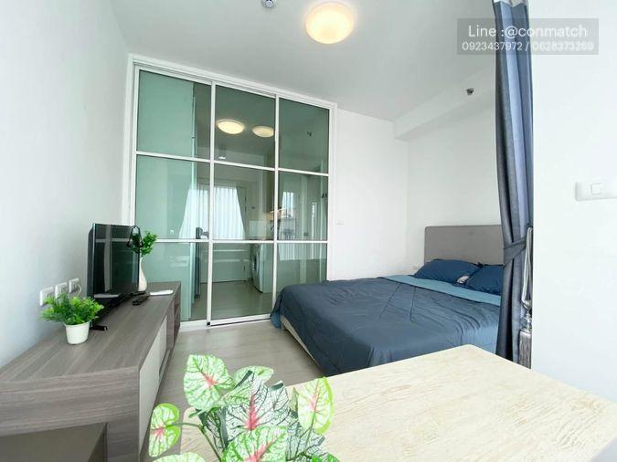 รูป 1 ห้องนอน | 1 ห้องน้ำ | MRT Huai Khwang | 24 ตร.ม. | 12,000 บาท/เดือน | ชั้น 25 — Chapter One Eco Ratchada - Huaikwang Ratchada - Huai Khwang - รูปที่ 4/10