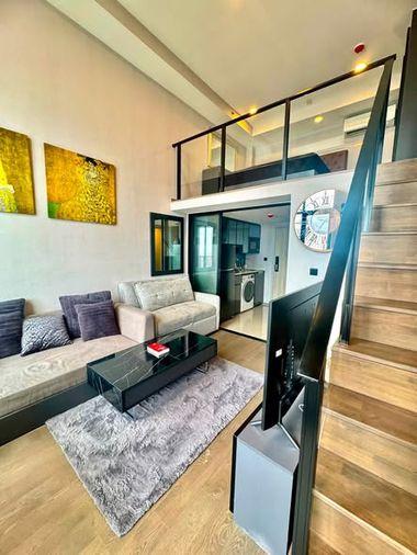 picture 1Bed | 1Bath | MRT Hua Lamphong | 35sqm | THB 30,000/mo | Fl.30 — Park Origin Chula Samyan Chula-Samyan - 2/5
